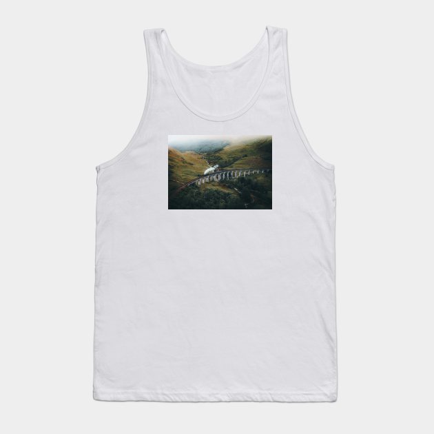 Glenfinnan Viaduct Tank Top by withluke